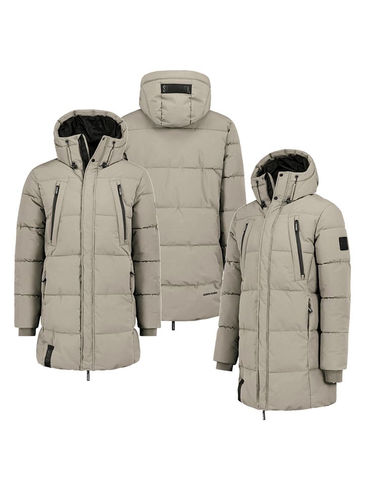 Sublevel Płaszcz pikowany w kolorze beżowym rozmiar: L