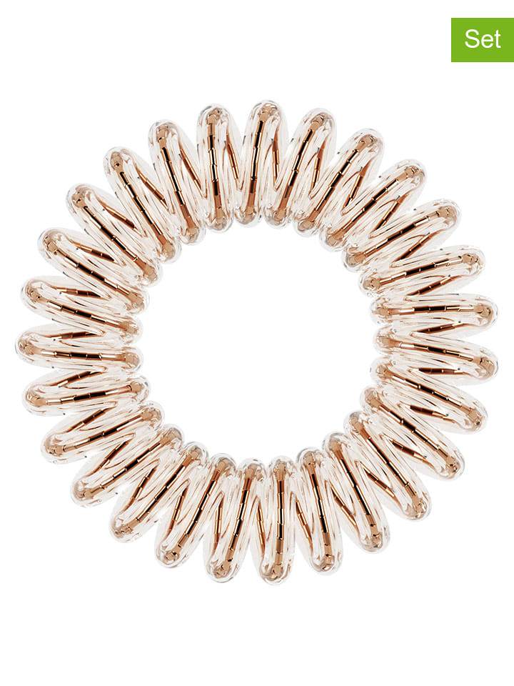 Invisibobble Gumki spiralne (6 szt.) w kolorze złotym rozmiar: onesize