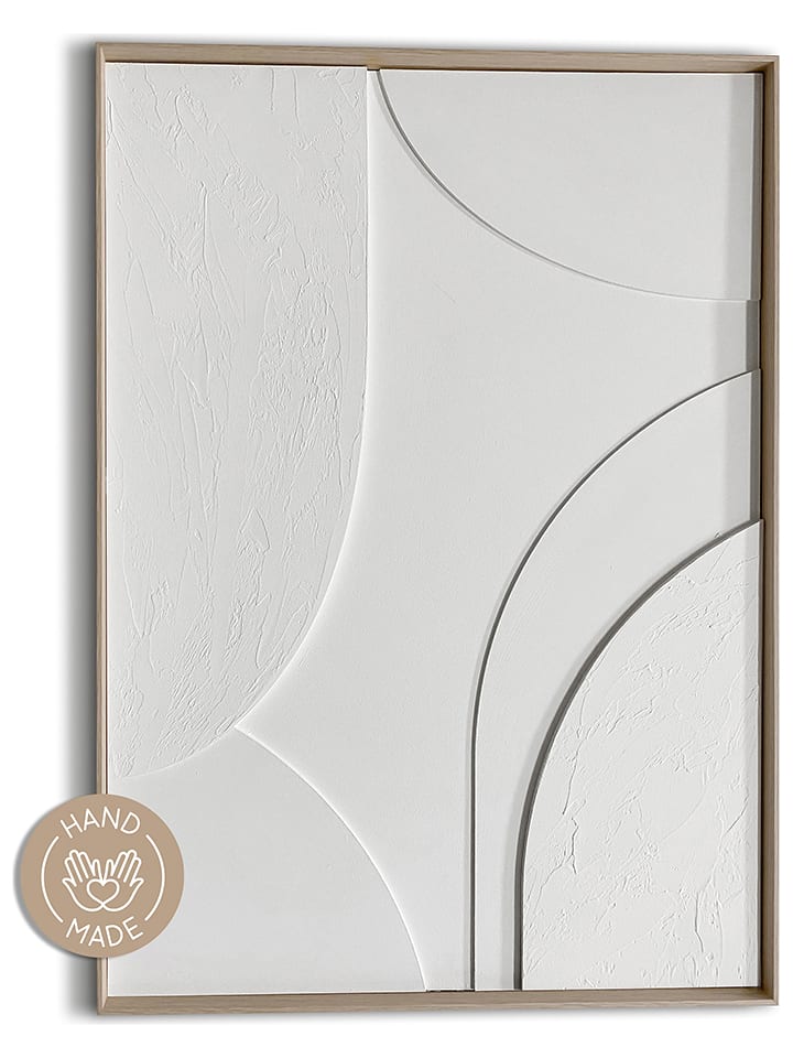 Orangewallz Druk artystyczny "Layers" w ramce rozmiar: 50x70 cm