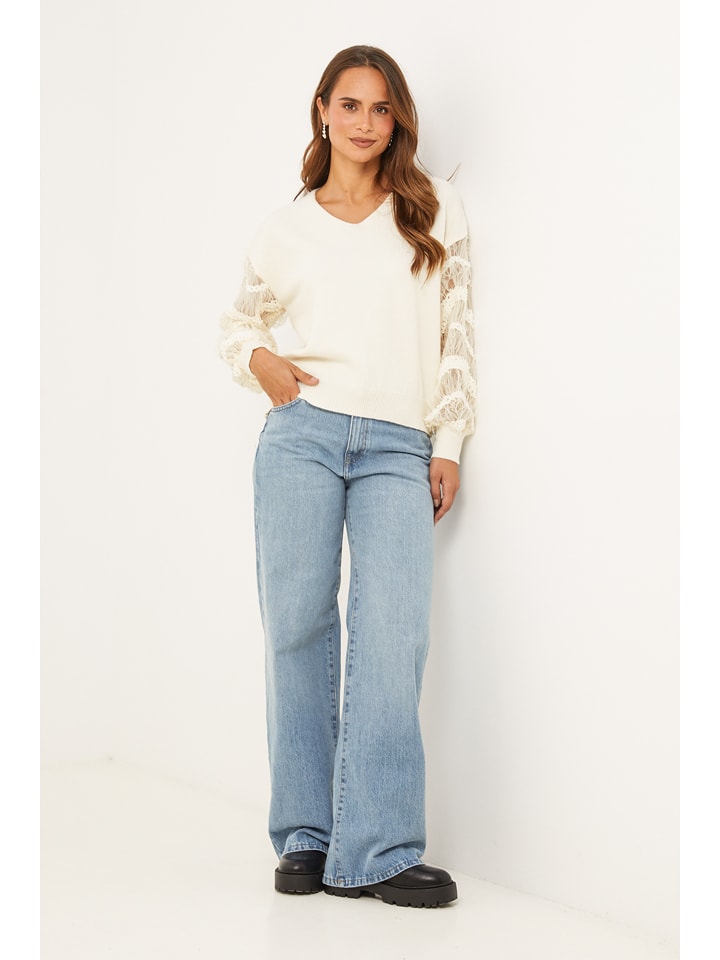 Soft Cashmere Sweter w kolorze kremowym rozmiar: 34/36