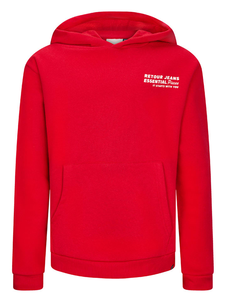 Retour Bluza "Czar" w kolorze czerwonym rozmiar: 158/164