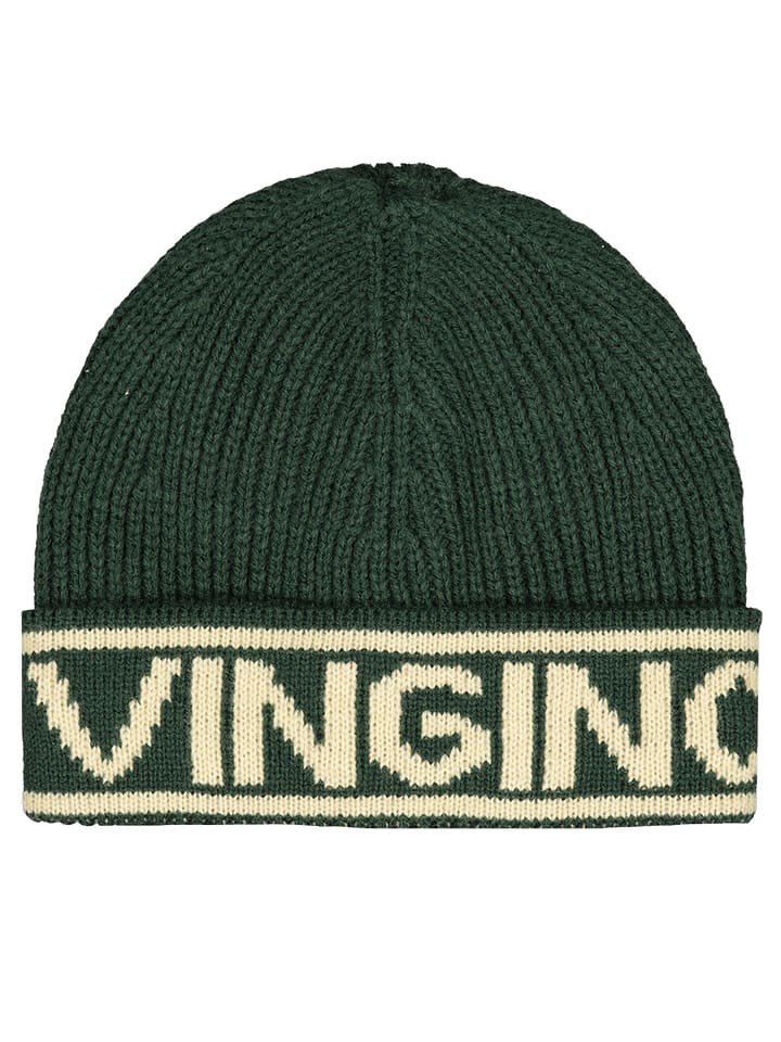 Vingino Czapka "Vengino" w kolorze zielonym rozmiar: 122-140
