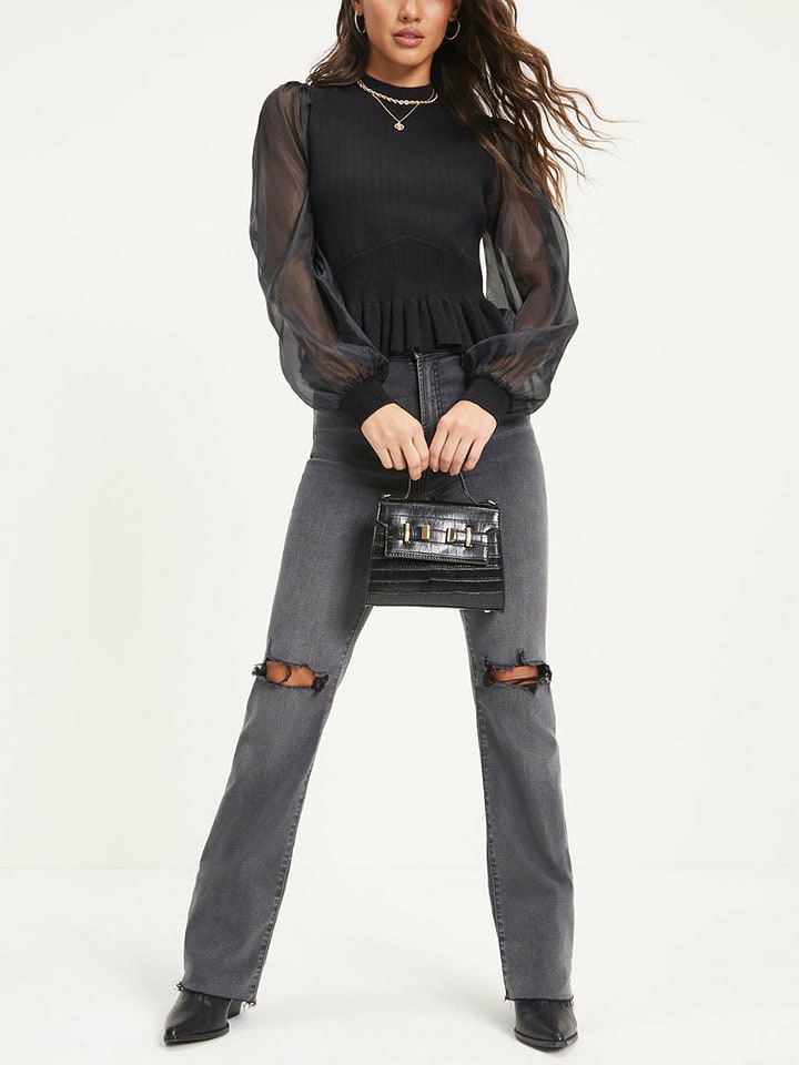 Milan Kiss Bluzka w kolorze czarnym rozmiar: S