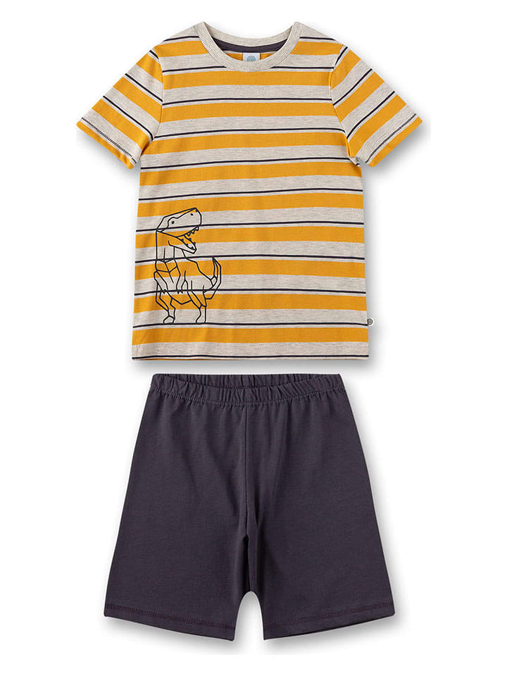 Sanetta Piżama w kolorze żółto-czarnym rozmiar: 98