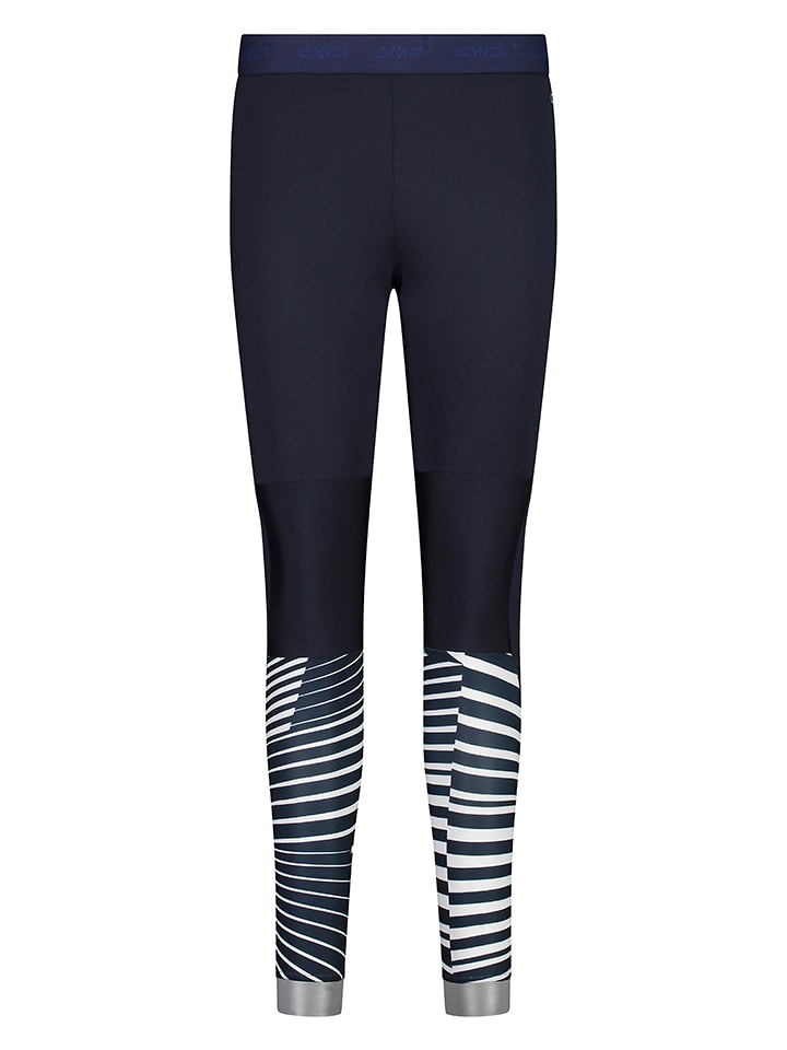 CMP Legginsy w kolorze granatowym do biegania rozmiar: 40