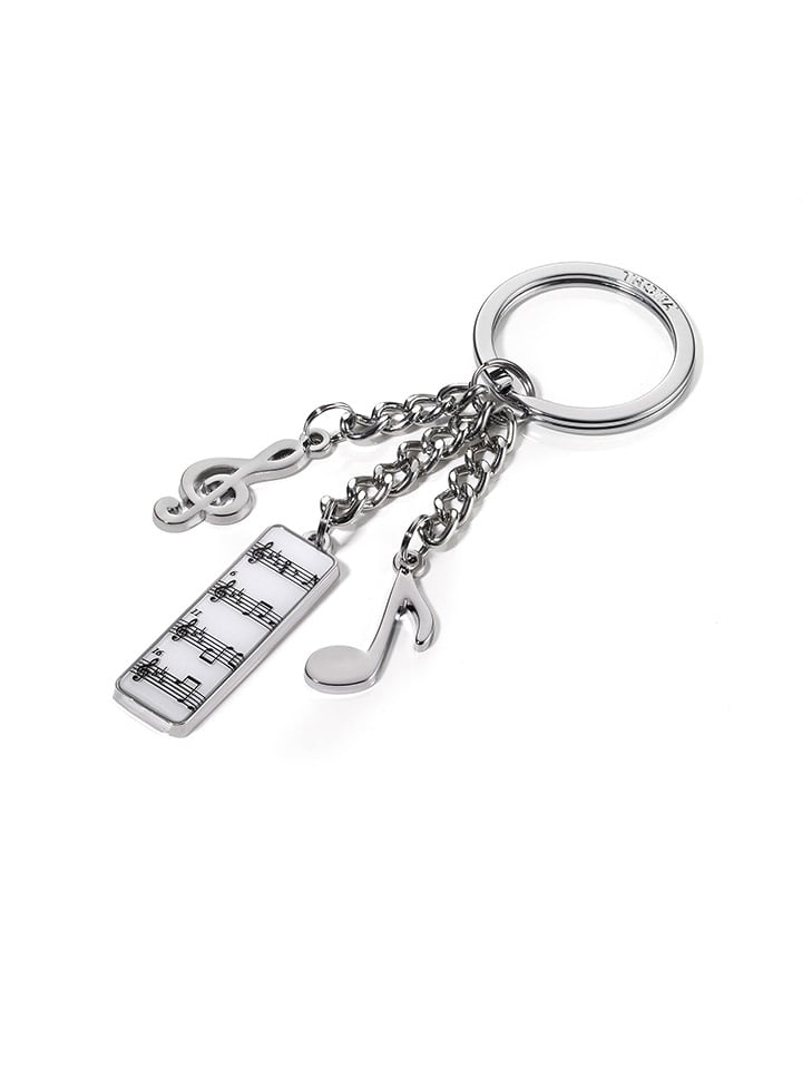 Troika Brelok "Symphony" w kolorze srebrnym do kluczy rozmiar: onesize