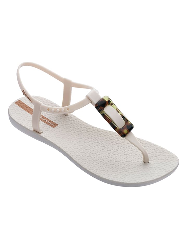 Ipanema Japonki "Class Charm" w kolorze beżowym rozmiar: 38