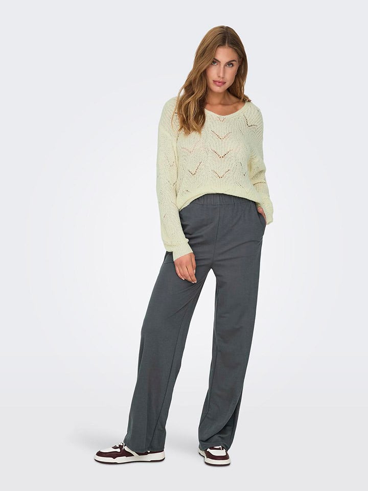 JDY Sweter w kolorze beżowym rozmiar: M