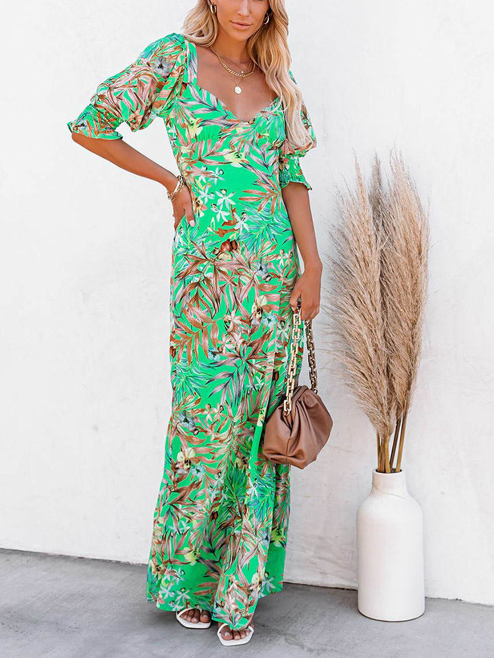 LA Angels Sukienka w kolorze zielonym rozmiar: M