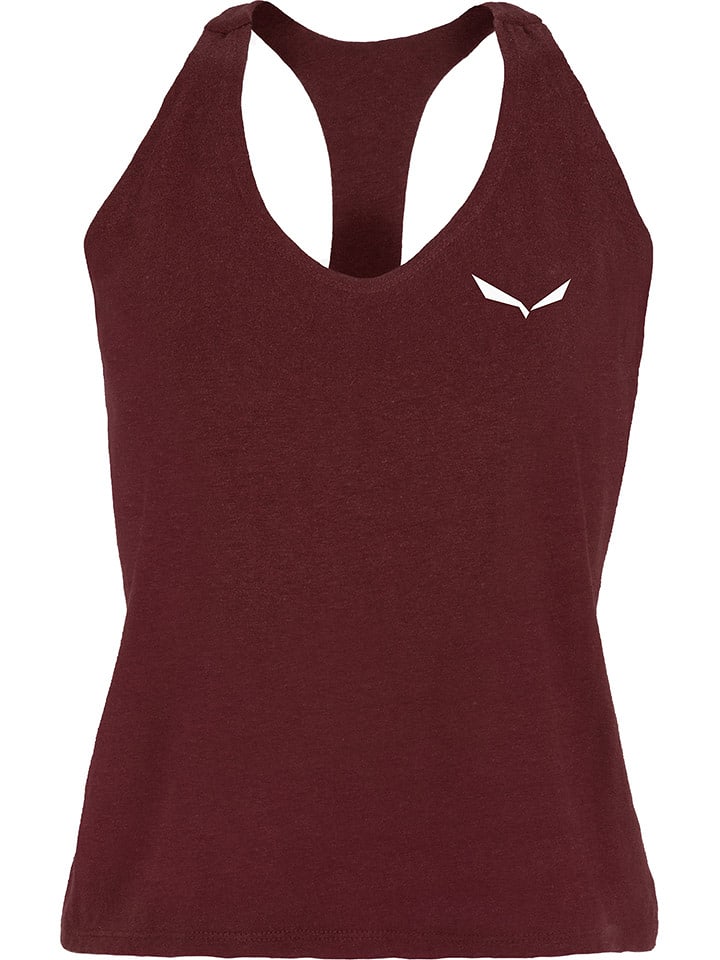 Salewa Top funkcyjny w kolorze czerwonym rozmiar: 38