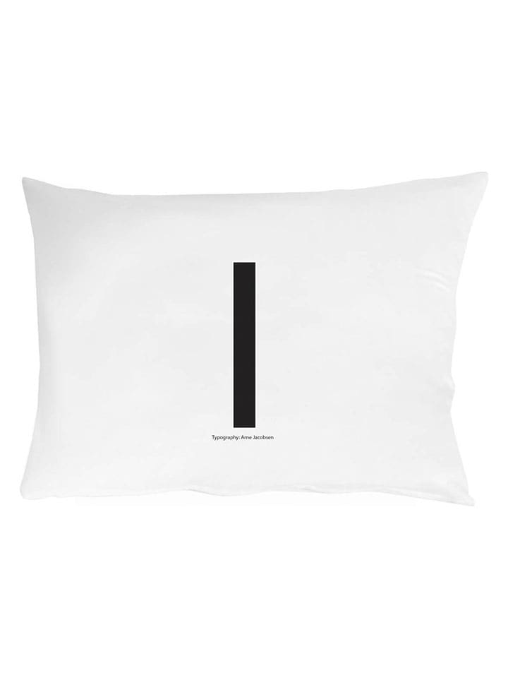Design Letters Poszewka "I" w kolorze białym na poduszkę - 70 x 50 cm rozmiar: onesize