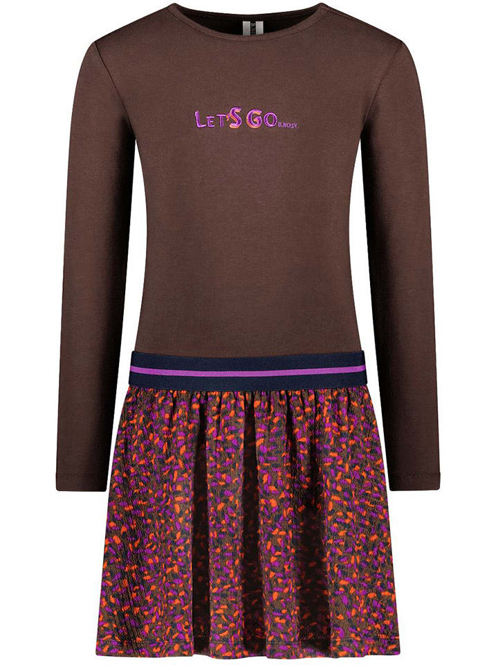 B.Nosy Sukienka w kolorze brązowym rozmiar: 140