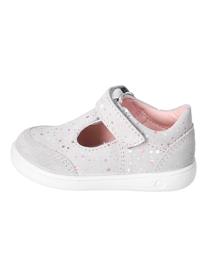 PEPINO Skórzane sneakersy w kolorze szarym rozmiar: 27