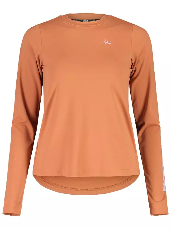 Maloja Koszulka funkcyjna "ErleM" w kolorze pomarańczowym rozmiar: XS