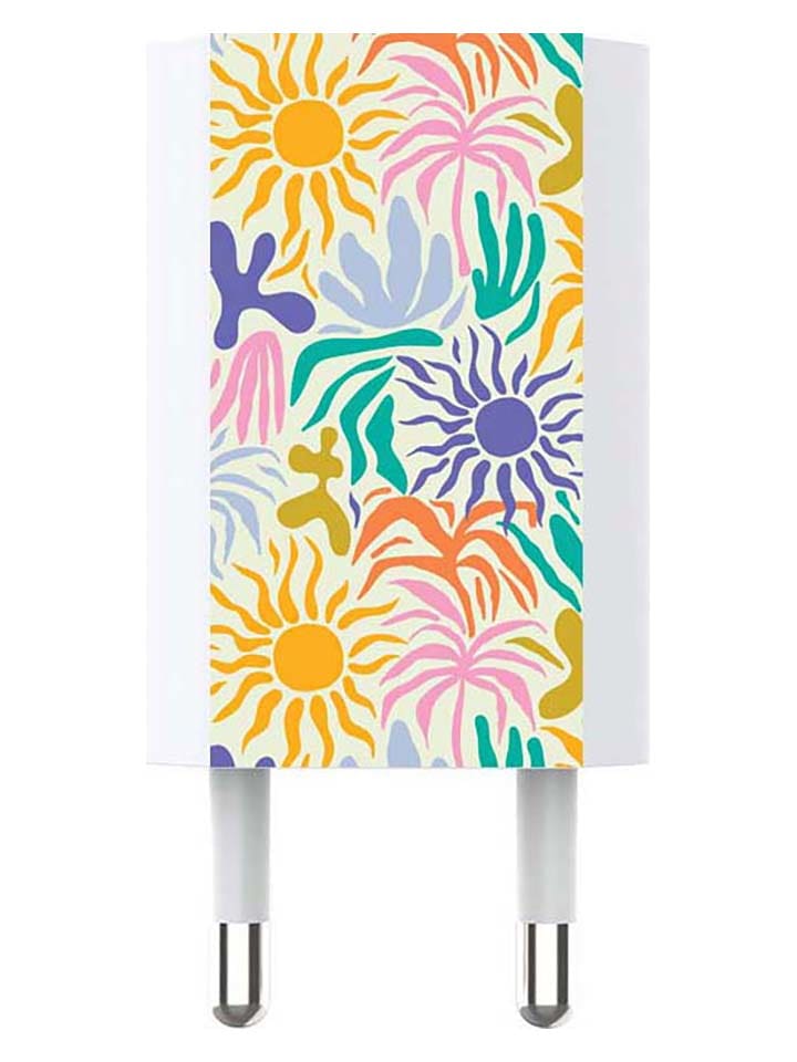 SWEET ACCESS Adapter USB w kolorze białym ze wzorem rozmiar: onesize