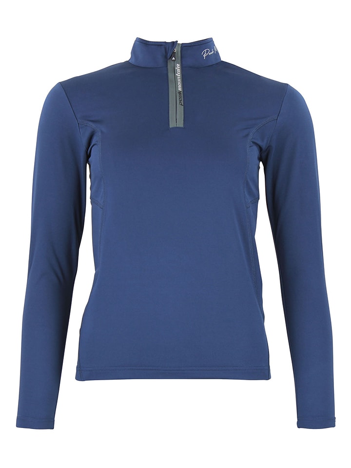 Peak Mountain Koszulka funkcyjna "Anevi" w kolorze granatowym rozmiar: S