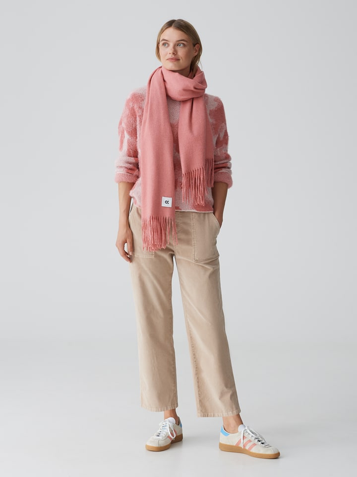 OPUS Szal w kolorze jasnoróżowym - 190 x 65 cm rozmiar: onesize