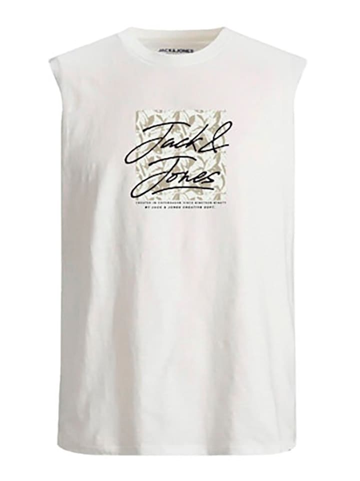 Jack & Jones Koszulka w kolorze białym rozmiar: L