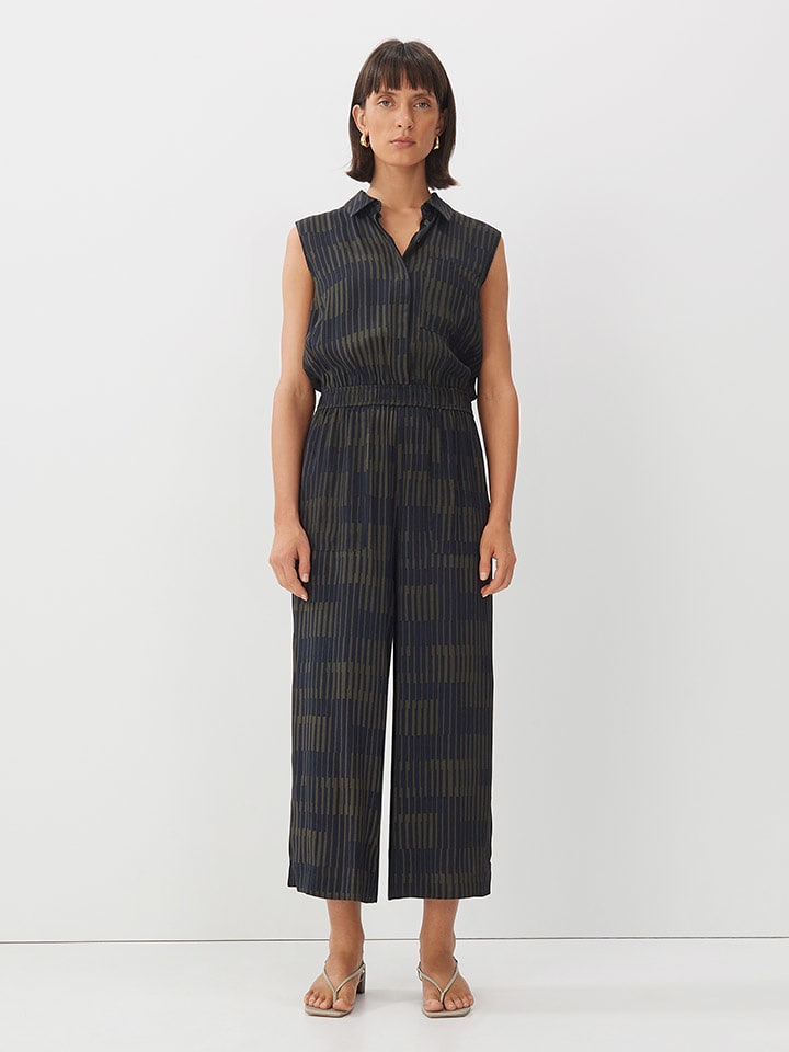 Someday Kombinezon w kolorze granatowo-oliwkowym rozmiar: 38