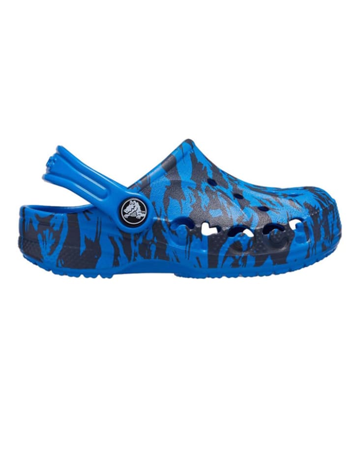 Crocs Chodaki "Baya Seasonal" w kolorze niebiesko-czarnym rozmiar: 20/21