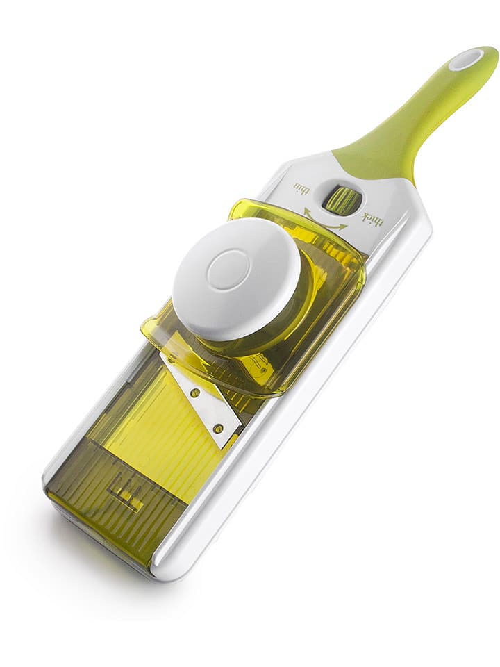 Ibili Mandolina w kolorze zielono-białym - 37,5 x 11,5 cm rozmiar: onesize