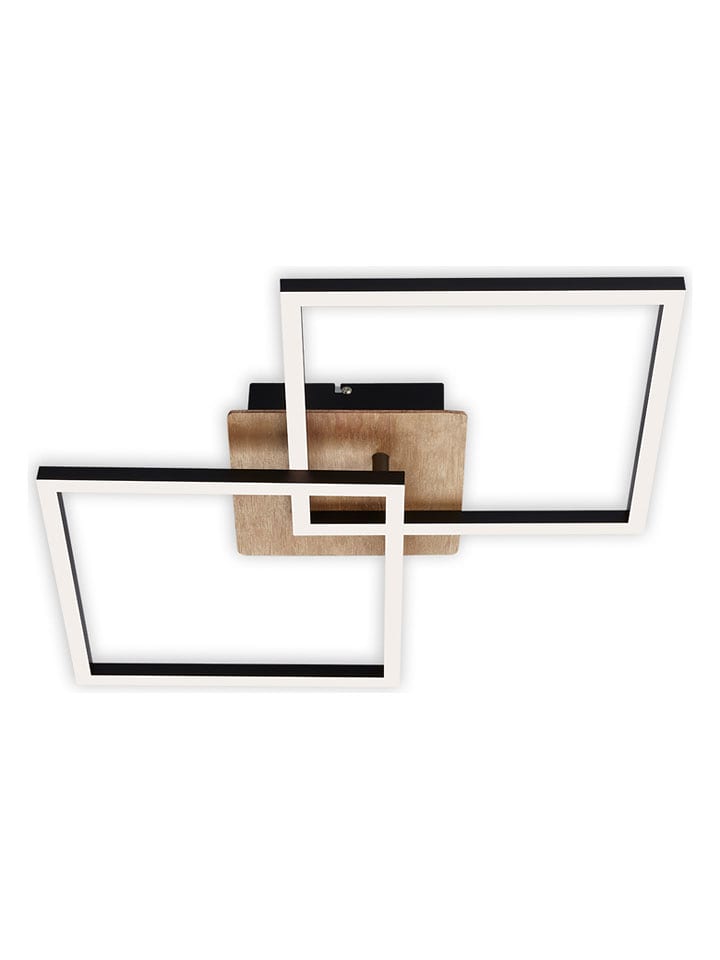 Briloner Lampa sufitowa LED w kolorze jasnobrązowo-czarnym - KEE G (A do G) rozmiar: onesize