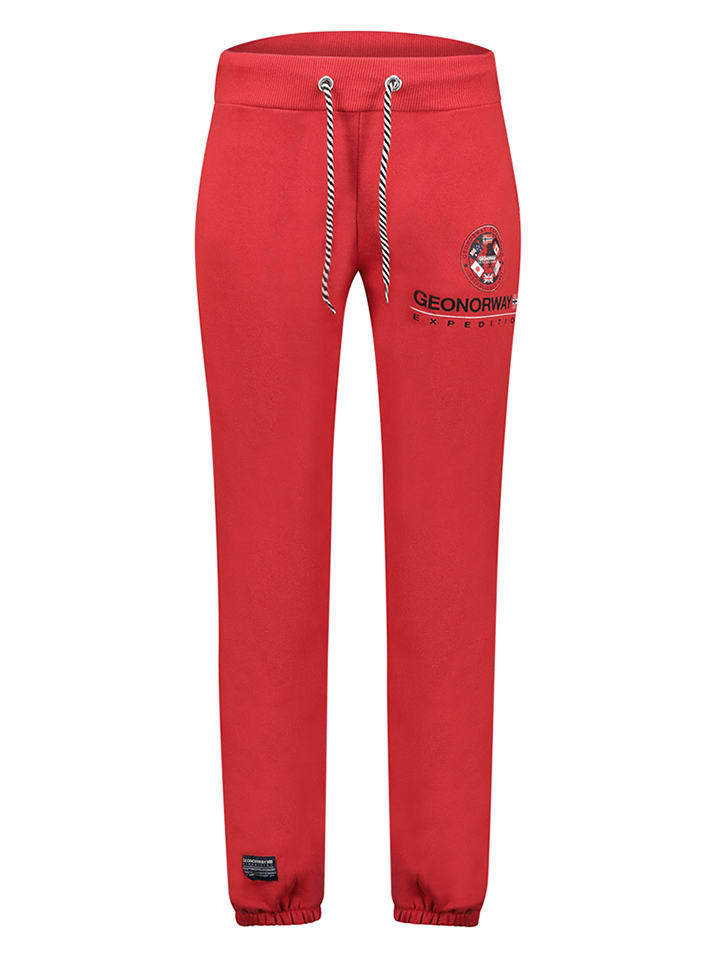 Geographical Norway Spodnie dresowe "Mvick" w kolorze czerwonym rozmiar: XL