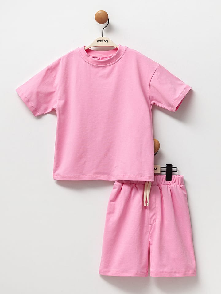 Moi Noi 2-częściowy zestaw w kolorze różowym rozmiar: 110