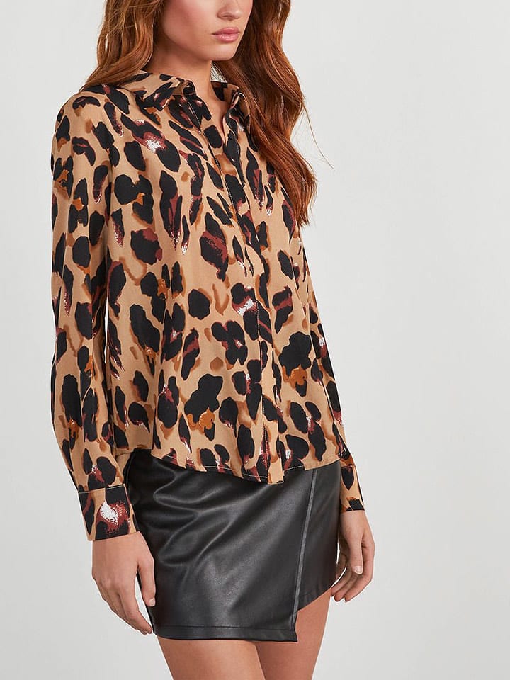 Milan Kiss Koszula w kolorze beżowym rozmiar: L