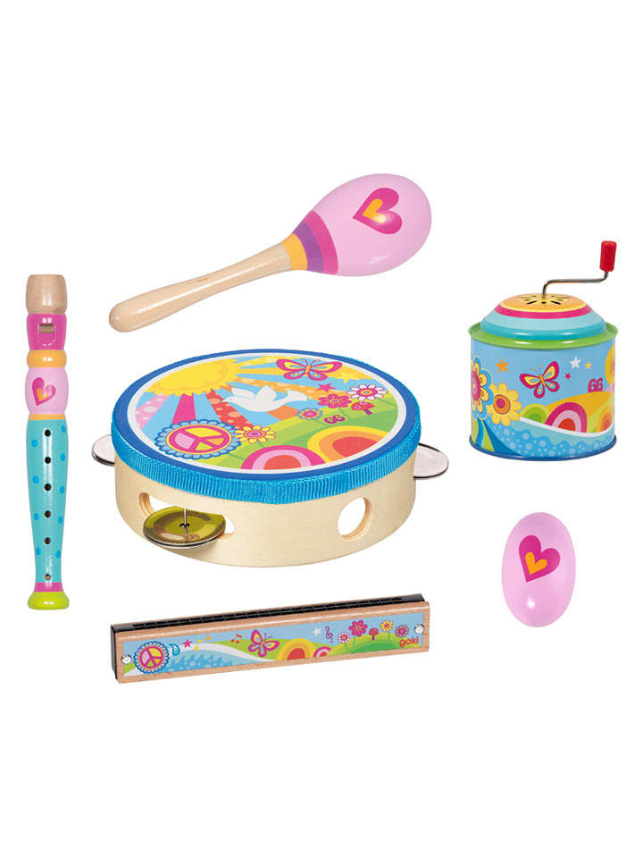 Goki 6-częściowy zestaw muzyczny - 3+ rozmiar: onesize