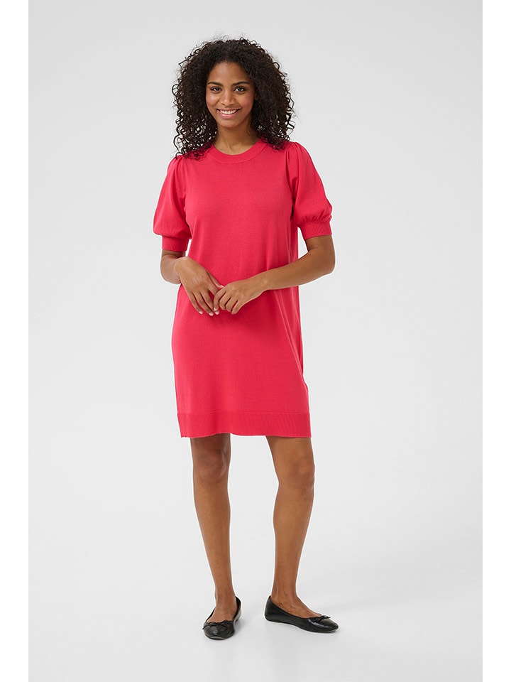 Kaffe Sukienka w kolorze czerwonym rozmiar: XL