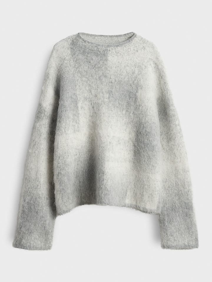 Someday Sweter "Teonie" w kolorze szarym rozmiar: M