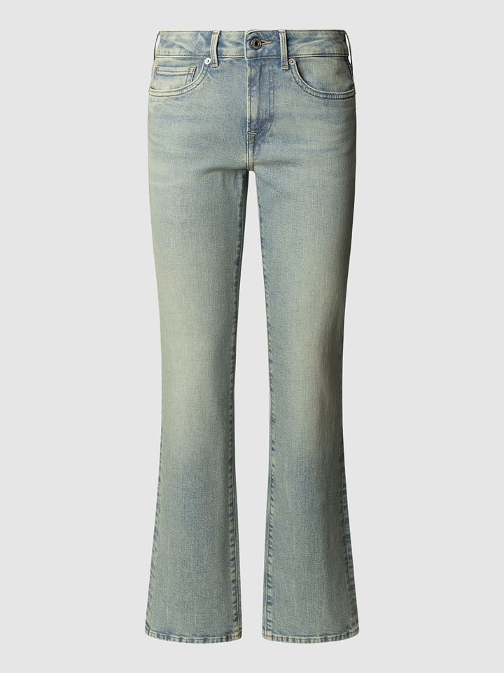 Pepe Jeans Dżinsy "Piccadilly" - Bootcut fit - w kolorze błękitnym rozmiar: W27/L32
