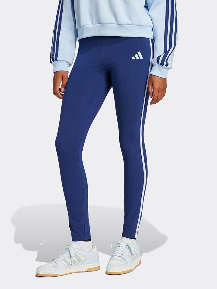 adidas Legginsy w kolorze granatowym rozmiar: S