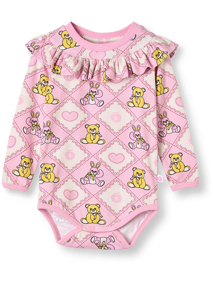 Småfolk Body w kolorze jasnoróżowym rozmiar: 86