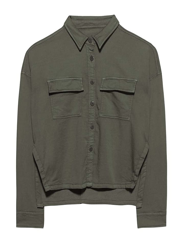 Herrlicher Bluzka w kolorze ciemnozielonym rozmiar: S