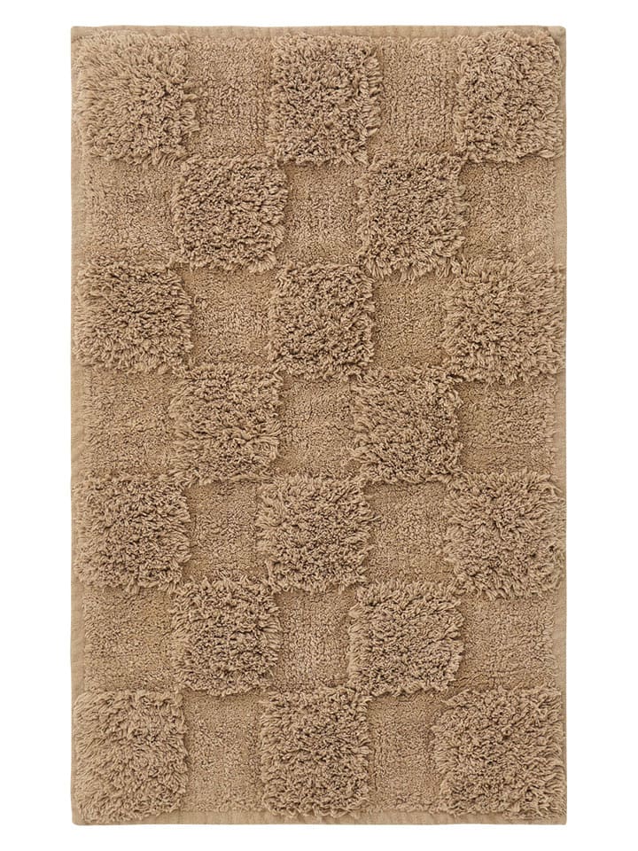 Ellos Home Dywanik łazienkowy "Saga" w kolorze beżowym rozmiar: 80x120 cm