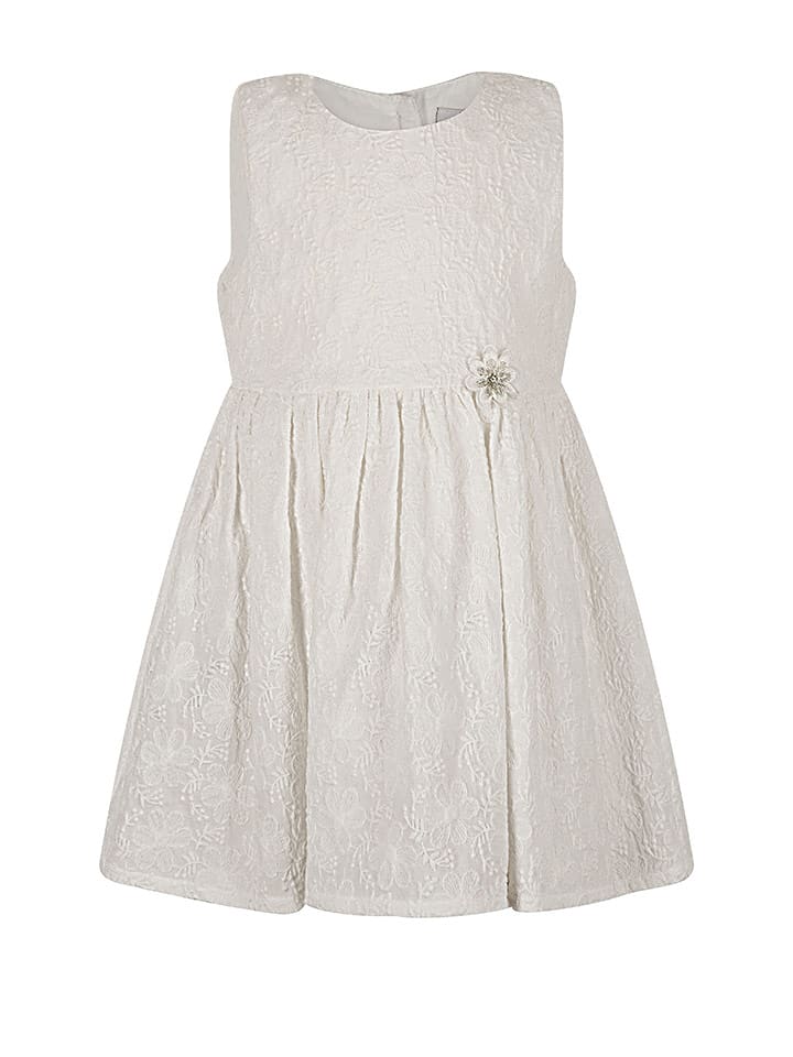 happy girls by Eisend Sukienka w kolorze białym rozmiar: 110