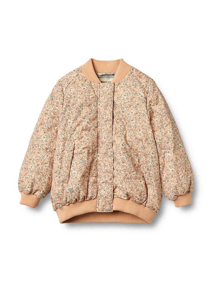 Wheat Kurtka pikowana "Lotte" w kolorze pomarańczowym rozmiar: 140