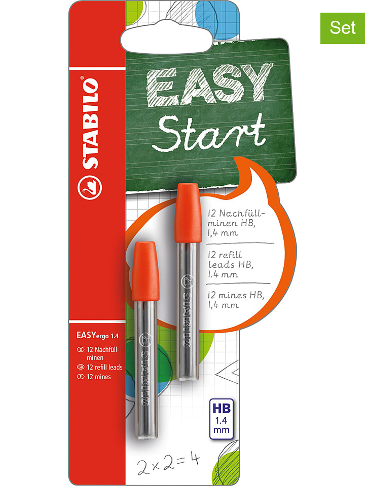 STABILO Wkłady (24 szt.) "Easy ergo" rozmiar: onesize