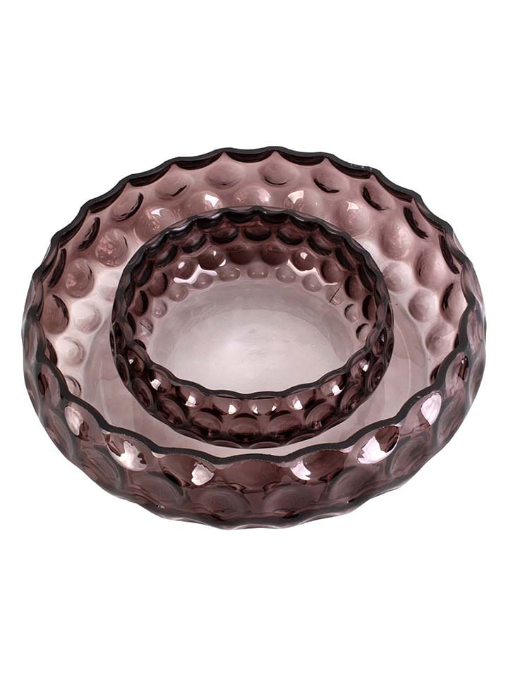 Present Time Miska dekoracyjna "Speckles" w kolorze brązowym - Ø 16 cm rozmiar: onesize