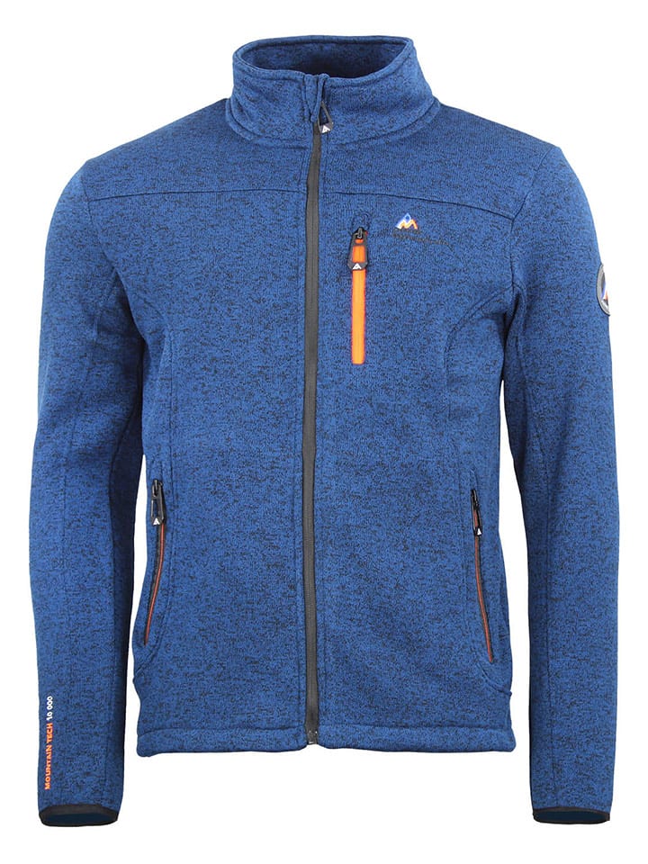 Peak Mountain Kurtka polarowa "Cemo" w kolorze niebieskim rozmiar: 3XL