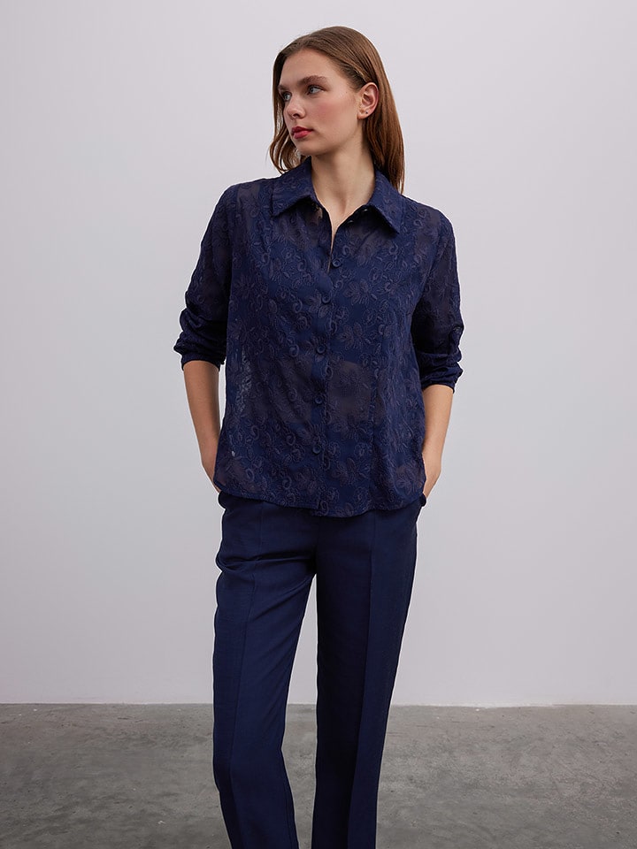 BGN Bluzka w kolorze granatowym rozmiar: 38