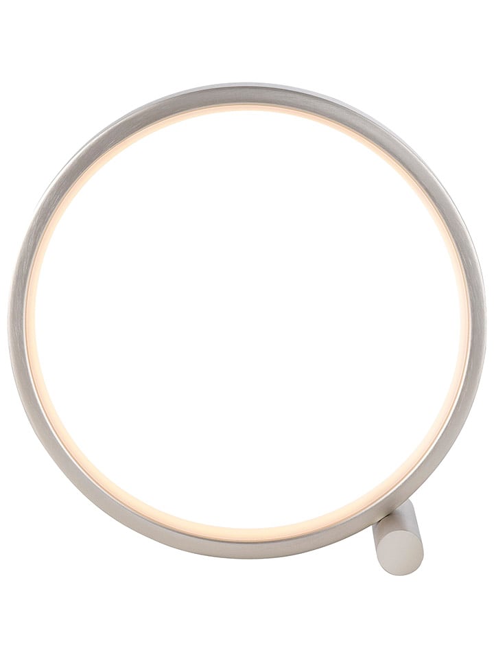 Just Light Lampa stołowa LED "Mini Ritus" w kolorze srebrnym - wys. 25 x Ø 25 cm rozmiar: onesize