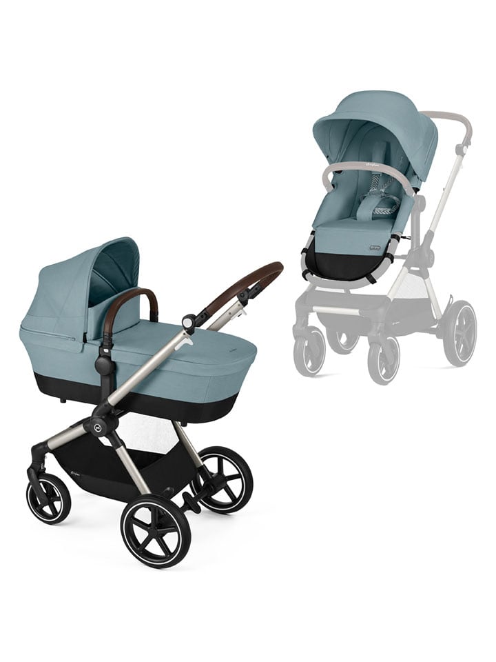 Cybex Wózek 2w1 "Eos Lux" w kolorze błękitnym rozmiar: onesize