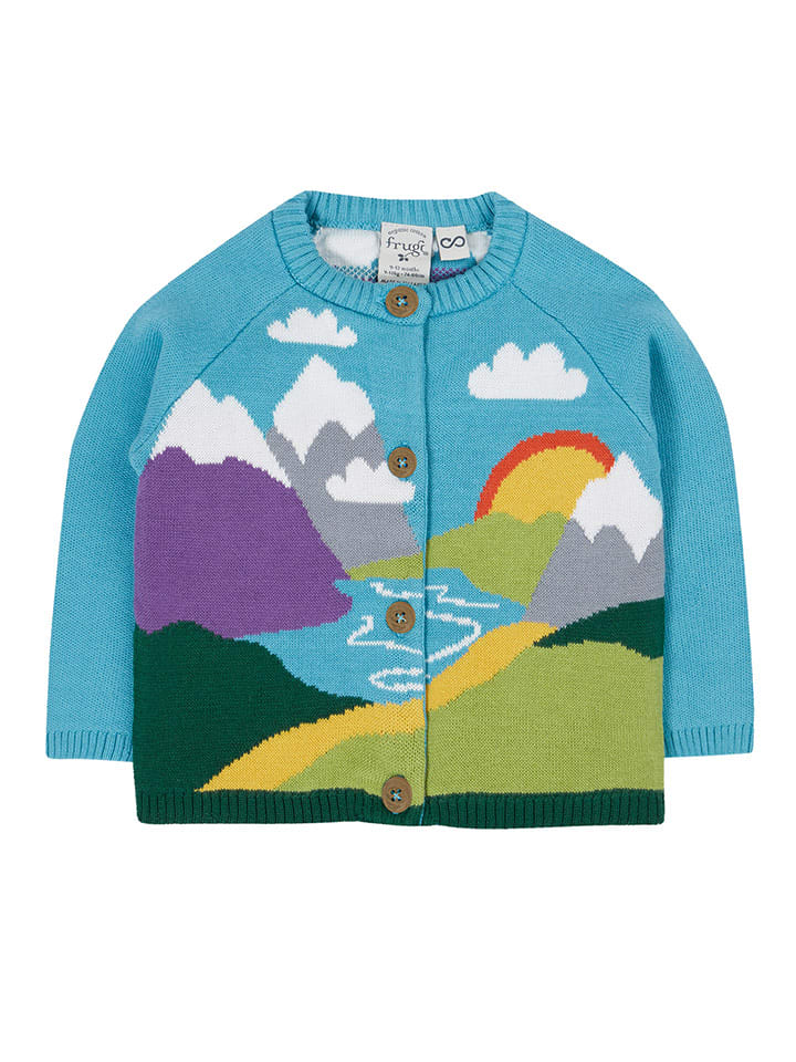 Frugi Kardigan "Reva" ze wzorem rozmiar: 104/110