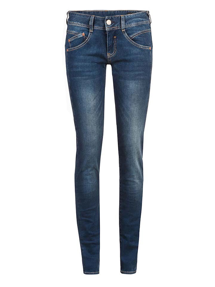 Herrlicher Dżinsy - Skinny fit - w kolorze granatowym rozmiar: W24