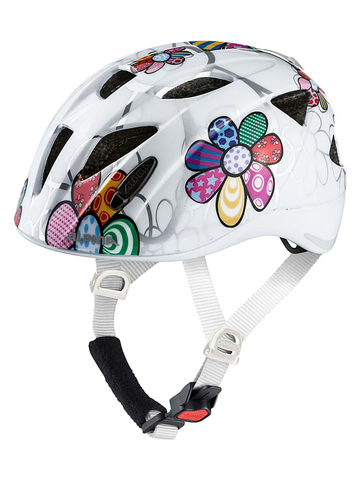 Alpina Kask rowerowy "Ximo Flash" w kolorze białym ze wzorem rozmiar: 47-51 cm