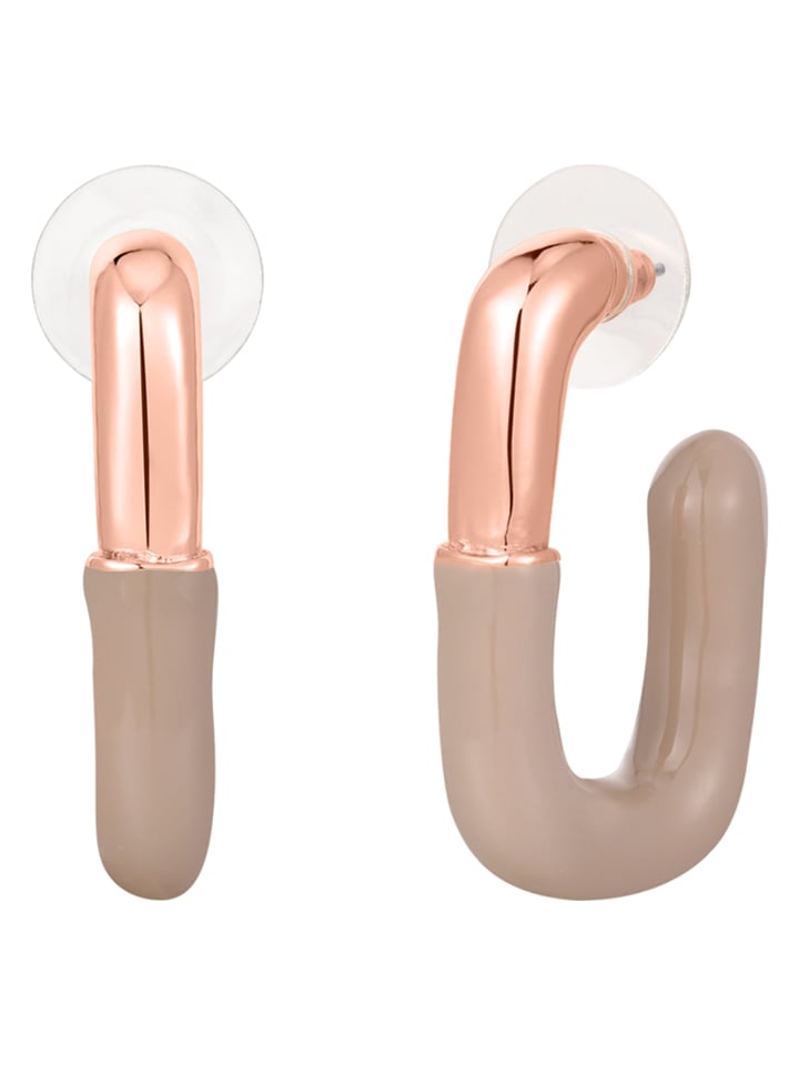 Yokoamii Pozłacane kolczyki-półkreole rozmiar: onesize