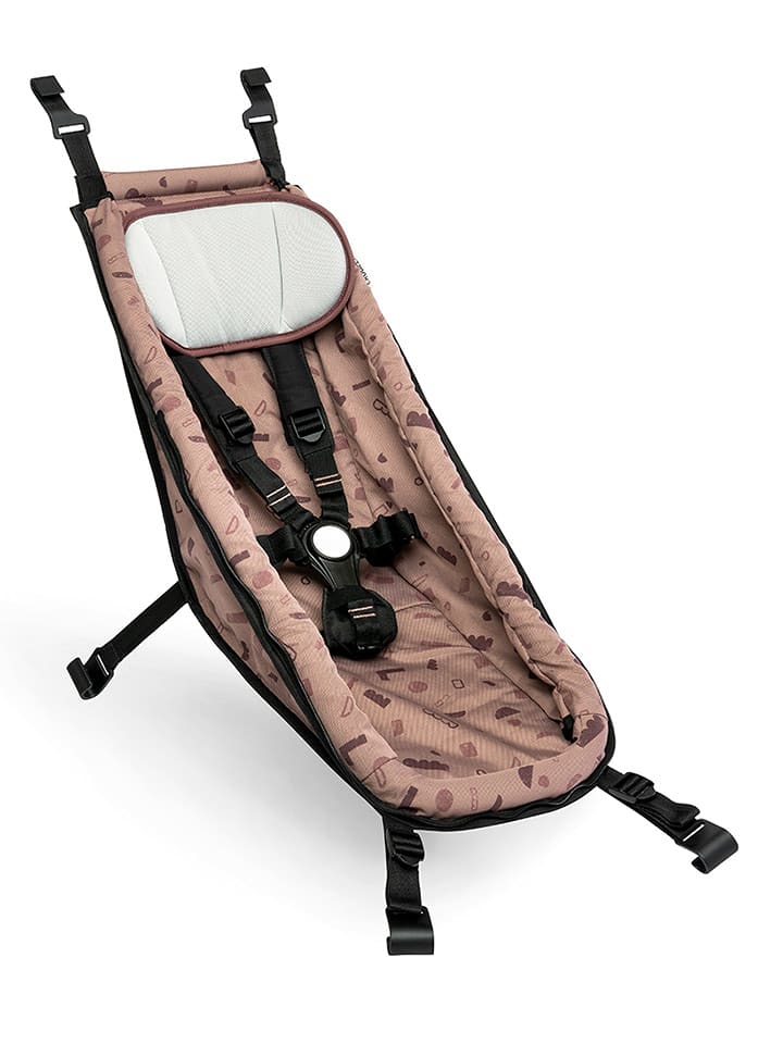 Croozer Fotelik niemowlęcy w kolorze jasnoróżowym do przyczepki wielofunkcyjnej rozmiar: onesize